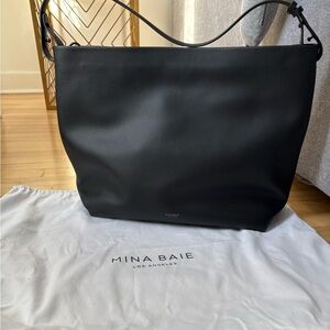 Mina Baie Black Tote Bag (Diaper Bag)